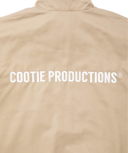 COOTIE PRODUCTIONS（クーティープロダクションズ）の「Cotton Twill Track Jacket（ブルゾン・メンズ・ベージュ/ブラック・SMALL/LARGE/MEDIUM）」の7枚目の写真