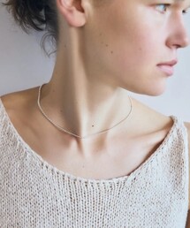TEN.（テン）の「【TEN./テン】ボールチェーンコンビネックレス SV 40cm / シルバー ユニセックス（ネックレス）」