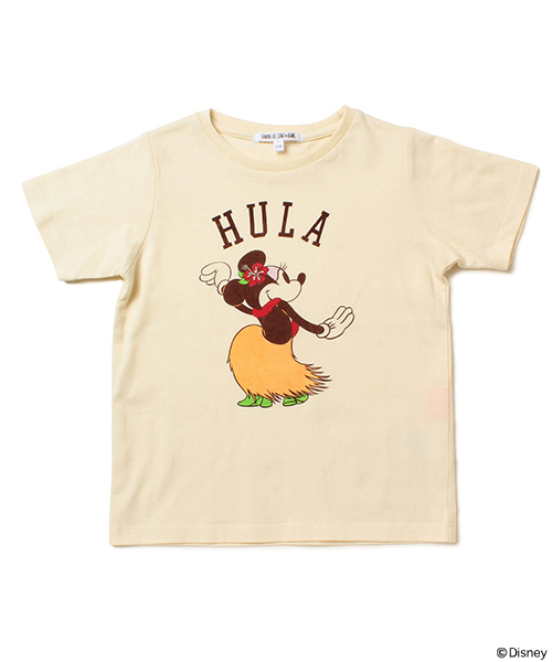 Disney（ディズニー）の「【一部予約】Disney｜ビーミング by ビームス / プリントTシャツHULA 16SS（Tシャツ/カットソー・キッズ・ホワイト/パープル・110/100/120/150/140/130/80/90）」の9枚目の写真