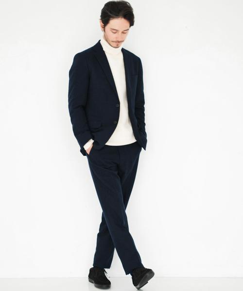 green label relaxing（グリーンレーベルリラクシング）の「■■■【WEB限定】BC ★★AC/W BULKY タートルネック ニット（ニット/セーター・メンズ・オリーブ/ブラック/オフホワイト・LARGE/X-LARGE/SMALL/MEDIUM）」の10枚目の写真