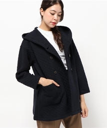 LBC | 中綿キルティングフードダブルコート(その他アウター)