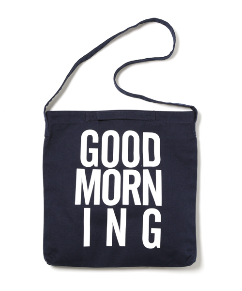 BLUE CHIP(ブルーチップ)の「GOOD MORNING 2WAYBAG(トートバッグ・メンズ・オリーブ/ホワイト/ネイビー・FREE)」の2枚目の写真