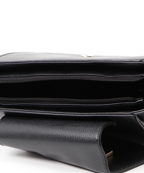 VENCEEXCHANGE（ヴァンスエクスチェンジ）の「台形カブセショルダーバッグ      （ショルダーバッグ・レディース・ワインレッド/ライトブラウン/ブラック・FREE）」の9枚目の写真