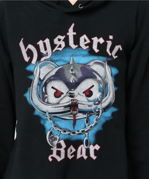 HYSTERIC GLAMOUR(ヒステリックグラマー)の「BEAR HEAD2 pt PK(ワンピース・レディース・ブラック・FREE)」の4枚目の写真