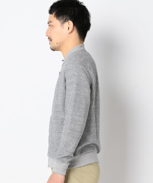 SHIPS（シップス）の「SC: NEW ラッチパイル ジップ カーディガン(ブルゾン)（カーディガン/ボレロ・メンズ・ベージュ/ネイビー/チャコールグレー/オリーブ・SMALL/LARGE/MEDIUM/X-LARGE）」の18枚目の写真