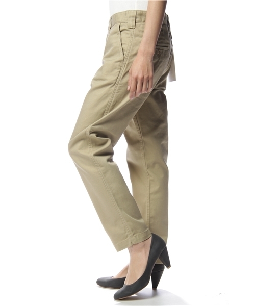 NANO universe（ナノユニバース）の「CARROT STRAIGHT（その他パンツ・レディース・ベージュ/グレー/ブラック・X-SMALL/SMALL/MEDIUM）」の4枚目の写真