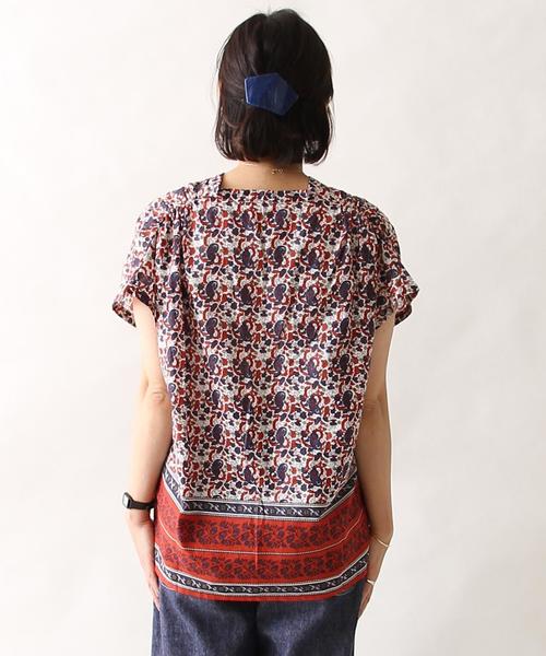 coen（コーエン）の「【Market】ボイルスキッパーブラウス（シャツ/ブラウス・レディース・オリーブ/ネイビー/コバルトブルー/レッド・FREE）」の16枚目の写真