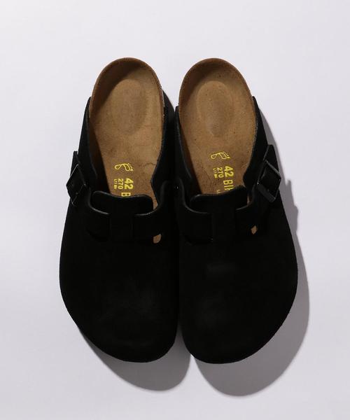 BIRKENSTOCK（ビルケンシュトック）の「＜BIRKENSTOCK（ビルケンシュトック）＞ BOSTON SUEDE/サンダル（サンダル・メンズ・ブラック・39/40/41/42）」の6枚目の写真