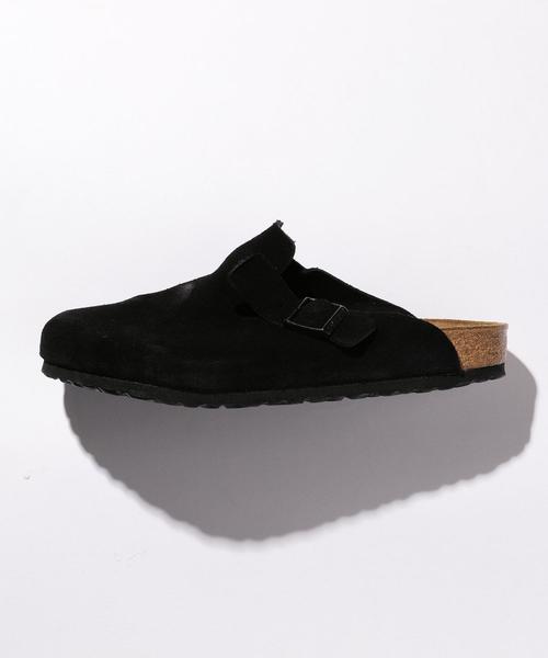 BIRKENSTOCK（ビルケンシュトック）の「＜BIRKENSTOCK（ビルケンシュトック）＞ BOSTON SUEDE/サンダル（サンダル・メンズ・ブラック・39/40/41/42）」の7枚目の写真