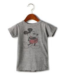 DENIM DUNGAREE | WEB限定【キッズ】DENIM DUNGAREE(デニム＆ダンガリー) MICKEY Tシャツ ① ◆(Tシャツ/カットソー)
