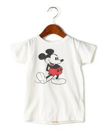 DENIM DUNGAREE | WEB限定【キッズ】DENIM DUNGAREE(デニム＆ダンガリー) MICKEY Tシャツ ① ◆(Tシャツ/カットソー)
