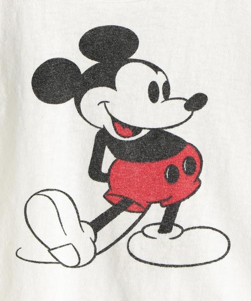 DENIM DUNGAREE(デニムダンガリー)の「WEB限定【キッズ】DENIM DUNGAREE(デニム&ダンガリー) MICKEY Tシャツ ① ◆(Tシャツ/カットソー・キッズ・ホワイト/グレー・110cm/100cm/120cm)」の10枚目の写真