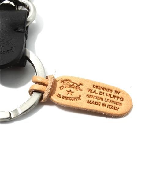 IL BISONTE(イルビゾンテ)の「IL BISONTE / ORIGINAL LEATHER / KEY HOLDER(キーホルダー・レディース・ライトブラウン/ブラック系その他/ブラウン系その他/ナチュラル/オレンジ/グリーン/ブラウン/グレー/オリーブ/レッド/ダークブラウン/ブラック/ホワイト/ネイビー・FREE)」の15枚目の写真