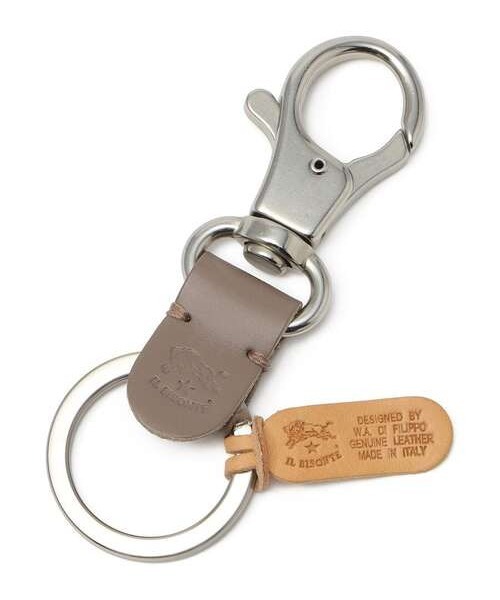 IL BISONTE(イルビゾンテ)の「IL BISONTE / ORIGINAL LEATHER / KEY HOLDER(キーホルダー・レディース・ライトブラウン/ブラック系その他/ブラウン系その他/ナチュラル/オレンジ/グリーン/ブラウン/グレー/オリーブ/レッド/ダークブラウン/ブラック/ホワイト/ネイビー・FREE)」の5枚目の写真