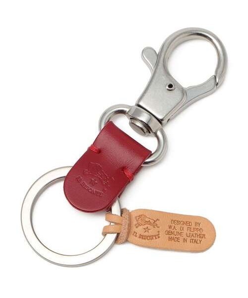 IL BISONTE(イルビゾンテ)の「IL BISONTE / ORIGINAL LEATHER / KEY HOLDER(キーホルダー・レディース・ライトブラウン/ブラック系その他/ブラウン系その他/ナチュラル/オレンジ/グリーン/ブラウン/グレー/オリーブ/レッド/ダークブラウン/ブラック/ホワイト/ネイビー・FREE)」の13枚目の写真