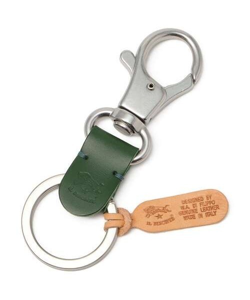 IL BISONTE(イルビゾンテ)の「IL BISONTE / ORIGINAL LEATHER / KEY HOLDER(キーホルダー・レディース・ライトブラウン/ブラック系その他/ブラウン系その他/ナチュラル/オレンジ/グリーン/ブラウン/グレー/オリーブ/レッド/ダークブラウン/ブラック/ホワイト/ネイビー・FREE)」の11枚目の写真