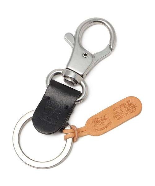 IL BISONTE(イルビゾンテ)の「IL BISONTE / ORIGINAL LEATHER / KEY HOLDER(キーホルダー・レディース・ライトブラウン/ブラック系その他/ブラウン系その他/ナチュラル/オレンジ/グリーン/ブラウン/グレー/オリーブ/レッド/ダークブラウン/ブラック/ホワイト/ネイビー・FREE)」の3枚目の写真