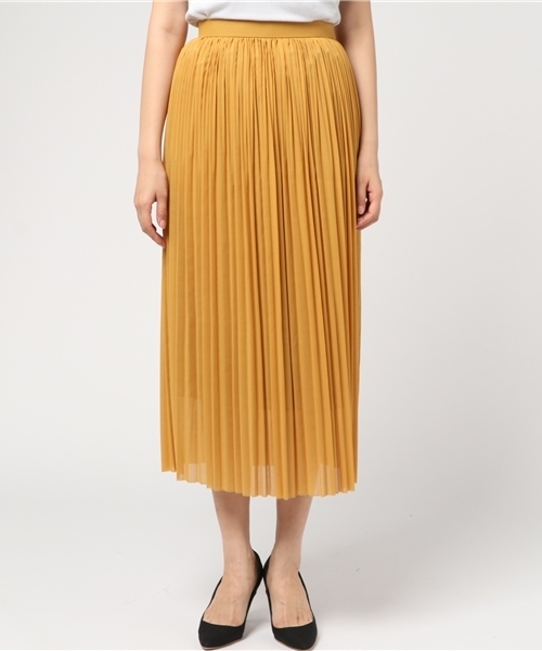 SACRA(サクラ)の「【SACRA】AIRY CRYSTAL SKIRT(スカート・レディース・グリーン/イエロー・38/36)」の8枚目の写真