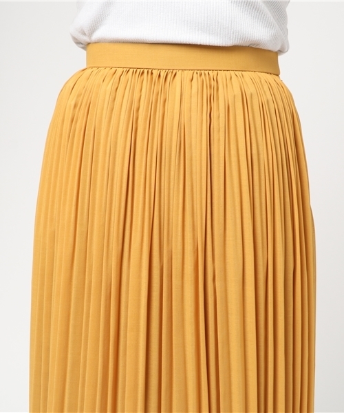 SACRA(サクラ)の「【SACRA】AIRY CRYSTAL SKIRT(スカート・レディース・グリーン/イエロー・38/36)」の3枚目の写真