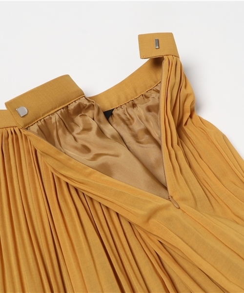 SACRA(サクラ)の「【SACRA】AIRY CRYSTAL SKIRT(スカート・レディース・グリーン/イエロー・38/36)」の6枚目の写真