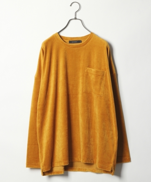 RAGEBLUE（レイジブルー）の「ベロアドロップクルー/772224（スウェット・メンズ・ブラック/ブルーグリーン/ワインレッド/イエロー系その他/ネイビー・SMALL/LARGE/MEDIUM）」の4枚目の写真