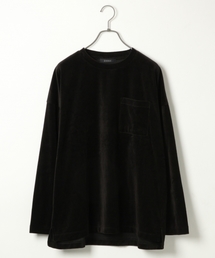RAGEBLUE | ベロアドロップクルー/772224(スウェット)