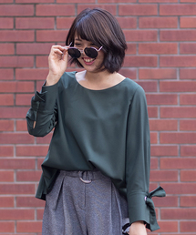 NATURAL BEAUTY BASIC | ◆ハトメボタンブラウス(シャツ/ブラウス)