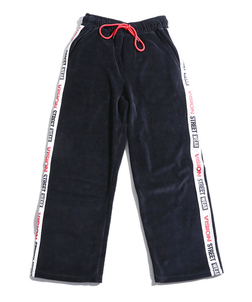 VISION STREET WEAR(ヴィジョンストリートウェア)の「∴WEGO/VISION別注ベロアラインパンツ(スウェットパンツ・レディース・レッド/イエロー・FREE)」の16枚目の写真