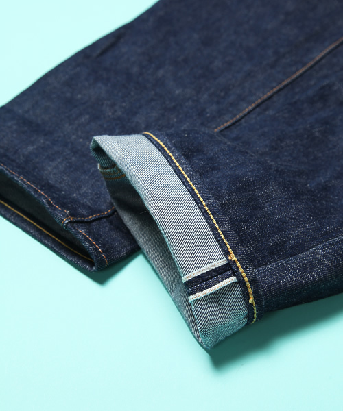 Made in JAPAN denim (straight)（メイドインジャパンデニム（ストレート））の「【Made in Japan】505 type-Non Wash-/テーパードデニムパンツ（デニムパンツ・メンズ・インディゴブルー・27inch/28inch/29inch/30inch/31inch/32inch/33inch/34inch/36inch）」の7枚目の写真