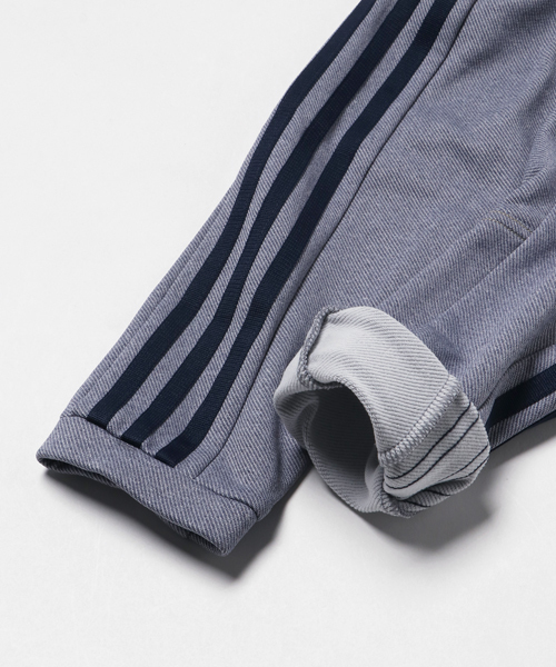 adidas（アディダス）の「Boys adidasDAYS デニム風ジャージ パンツ（その他パンツ・キッズ・ブルー系その他/ブルー系その他2/ブラック・100/110/120/130/140/150/160）」の6枚目の写真