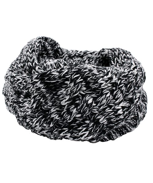 ８(eight)（エイト）の「MIXニット ケーブルニット スヌード ネックウォーマー（ネックウォーマー/スヌード・メンズ・ブラック/グレー・FREE）」の3枚目の写真