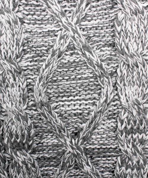 ８(eight)（エイト）の「MIXニット ケーブルニット スヌード ネックウォーマー（ネックウォーマー/スヌード・メンズ・ブラック/グレー・FREE）」の11枚目の写真