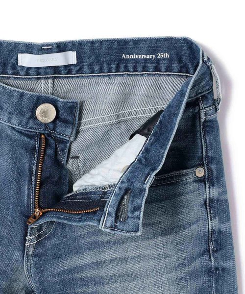 RED CARD TOKYO（レッドカード）の「RED CARD デニムパンツ "Anniversary25th Crop" 【ESTNATION EXCLUSIVE】（デニムパンツ・レディース・ブルー・23/22/21/24/25/26/27）」の4枚目の写真