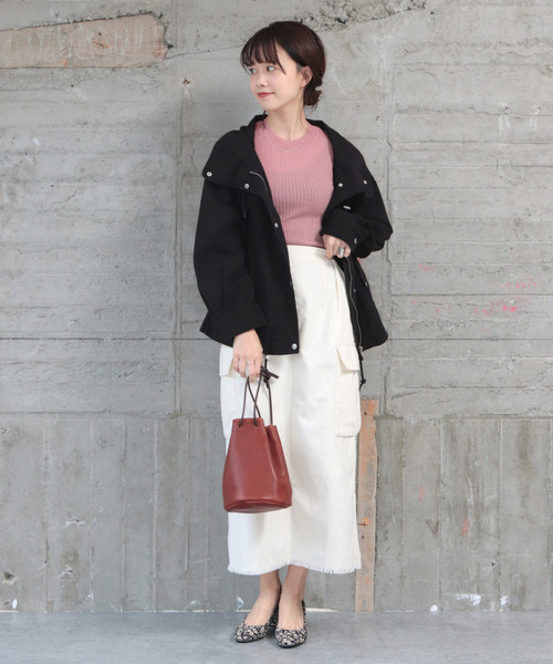 SESTO(セスト)の「ツイルマウンテンパーカーフーディージャケット(マウンテンパーカー・レディース・ブラック/ベージュ/ネイビー/カーキブラウン/カモフラージュ・M)」の11枚目の写真