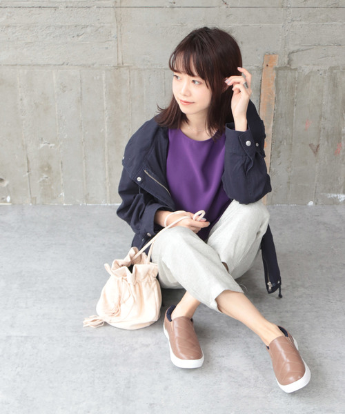 SESTO(セスト)の「ツイルマウンテンパーカーフーディージャケット(マウンテンパーカー・レディース・ブラック/ベージュ/ネイビー/カーキブラウン/カモフラージュ・M)」の18枚目の写真