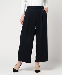 ウーリッシュフラノワイドパンツ