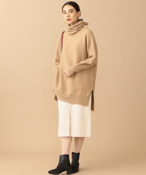 BEAUTY&YOUTH UNITED ARROWS（ビューティーアンドユースユナイテッドアローズ）の「BY コーデュロイタイトスカート ◆（スカート・レディース・ネイビー/オフホワイト/ケリー・SMALL/MEDIUM）」の17枚目の写真