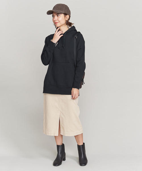 BEAUTY&YOUTH UNITED ARROWS（ビューティーアンドユースユナイテッドアローズ）の「BY コーデュロイタイトスカート ◆（スカート・レディース・ネイビー/オフホワイト/ケリー・SMALL/MEDIUM）」の18枚目の写真