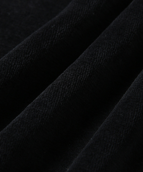 ADAM ET ROPE'（アダムエロペ）の「ベロアオーバーダイクルーネックプルオーバー（Tシャツ/カットソー・メンズ・チャコールグレー/ブラック/イエロー系その他3・M/L）」の11枚目の写真