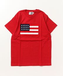 【no sweat】星条旗柄 刺繍 Tシャツ（半袖）