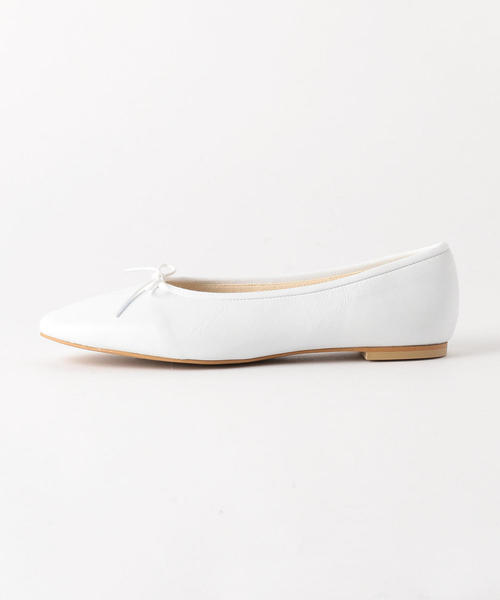 ODETTE E ODILE（オデットエオディール）の「OFD ディープバレリーナ FLT10↓↑（バレエシューズ・レディース・ベージュ/ホワイト/ダークブラウン/ブラック/シルバー/ゴールド・24cm/24.5cm/21.5cm/23cm/22cm/25cm/23.5cm/22.5cm）」の10枚目の写真