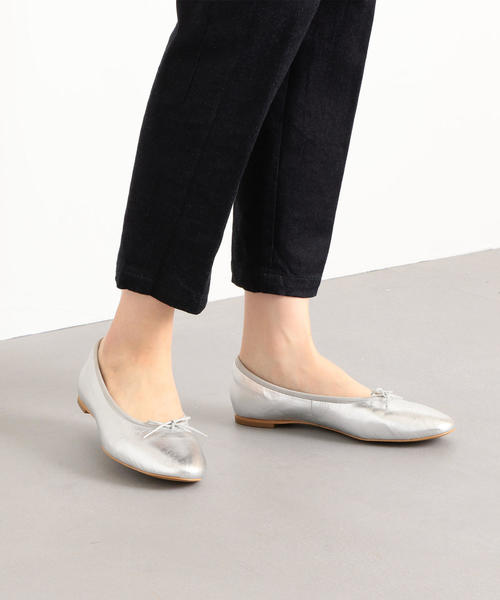 ODETTE E ODILE（オデットエオディール）の「OFD ディープバレリーナ FLT10↓↑（バレエシューズ・レディース・ベージュ/ホワイト/ダークブラウン/ブラック/シルバー/ゴールド・24cm/24.5cm/21.5cm/23cm/22cm/25cm/23.5cm/22.5cm）」の8枚目の写真