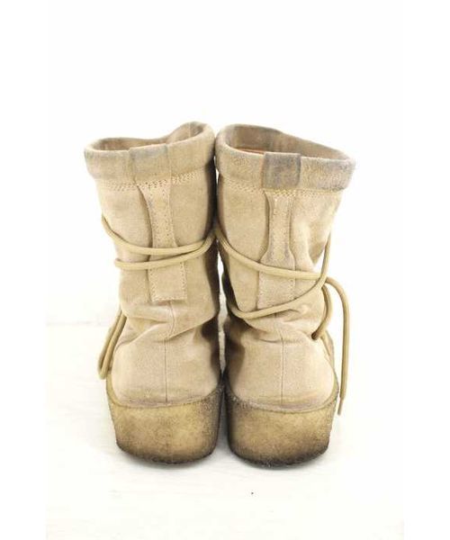 YEEZY(イージー)SEASON2 KW1011.004 クレープソールレザーブーツ シューズ YEEZY(イージー) &frasl; Season 2 CREPE BOOT&frasl;ブーツ&frasl;41&frasl;ブラウン