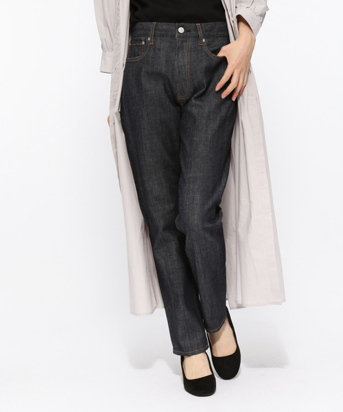 LAKOLE（ラコレ）の「シガレットレッグデニム / LAKOLE（デニムパンツ・レディース・インディゴブルー/ダークブルー・SMALL/MEDIUM）」の2枚目の写真