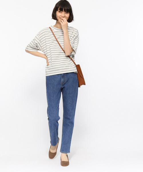 LAKOLE（ラコレ）の「シガレットレッグデニム / LAKOLE（デニムパンツ・レディース・インディゴブルー/ダークブルー・SMALL/MEDIUM）」の7枚目の写真