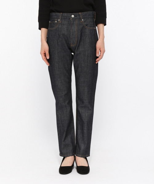 LAKOLE（ラコレ）の「シガレットレッグデニム / LAKOLE（デニムパンツ・レディース・インディゴブルー/ダークブルー・SMALL/MEDIUM）」の9枚目の写真