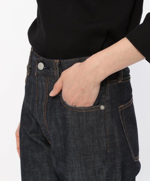 LAKOLE（ラコレ）の「シガレットレッグデニム / LAKOLE（デニムパンツ・レディース・インディゴブルー/ダークブルー・SMALL/MEDIUM）」の13枚目の写真