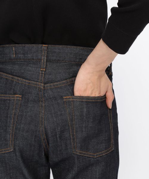 LAKOLE（ラコレ）の「シガレットレッグデニム / LAKOLE（デニムパンツ・レディース・インディゴブルー/ダークブルー・SMALL/MEDIUM）」の15枚目の写真