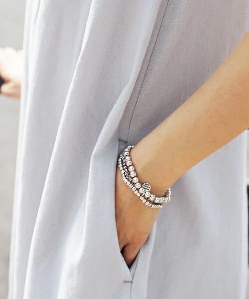 PHILIPPE AUDIBERT（フィリップ オーディベール）の「【WEB限定】PHILIPPE AUDIBERT（フィリップオーディベール） トリオブレスレット【EMMEL REFINES】（ブレスレット・レディース・シルバー・フリー）」の13枚目の写真