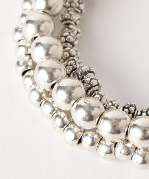 PHILIPPE AUDIBERT（フィリップ オーディベール）の「【WEB限定】PHILIPPE AUDIBERT（フィリップオーディベール） トリオブレスレット【EMMEL REFINES】（ブレスレット・レディース・シルバー・フリー）」の18枚目の写真